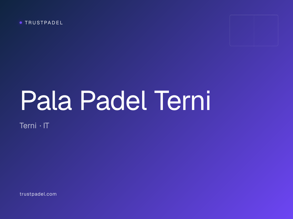 Pala Padel Terni padel club
