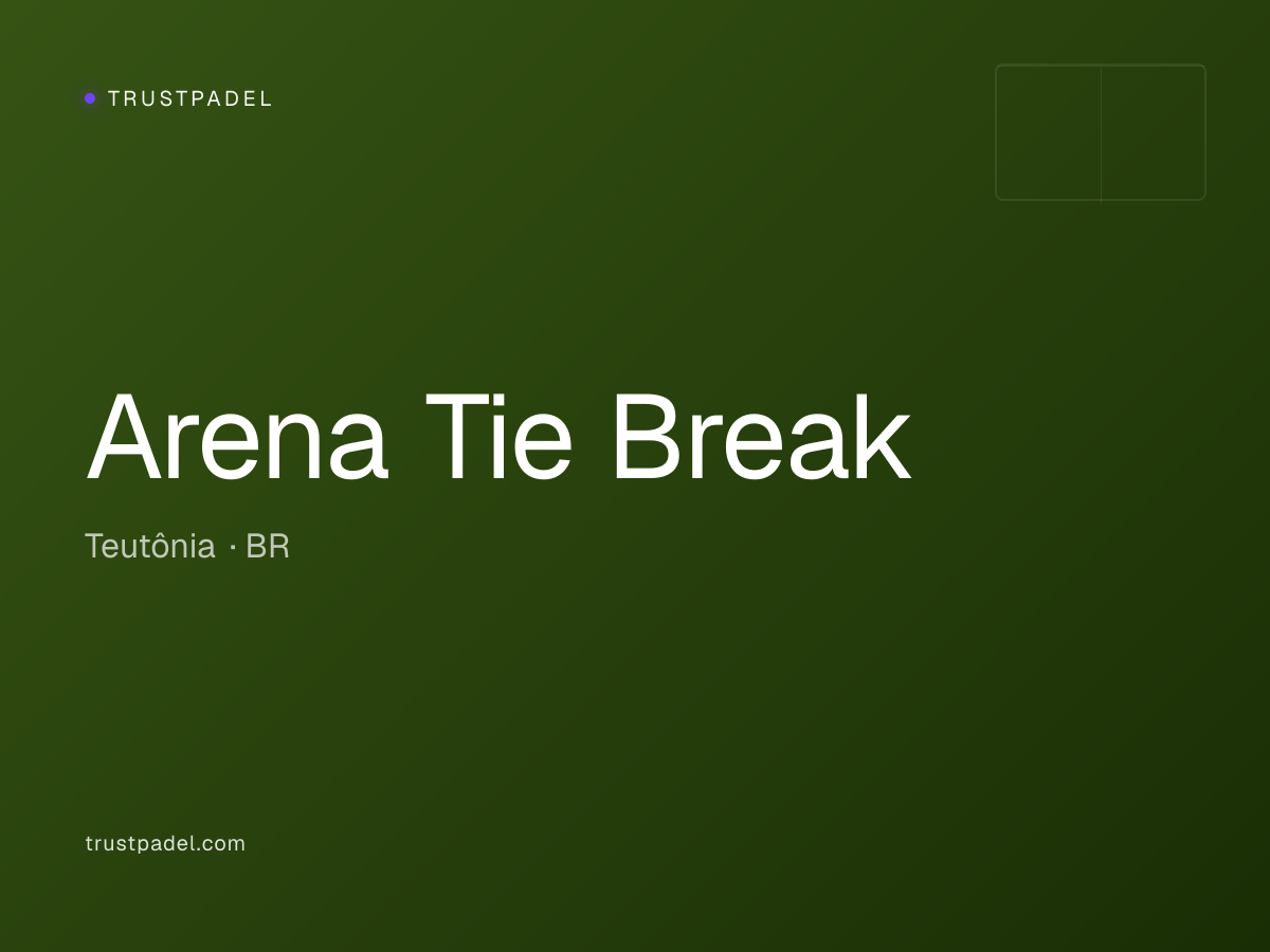 Arena Tie Break padel club