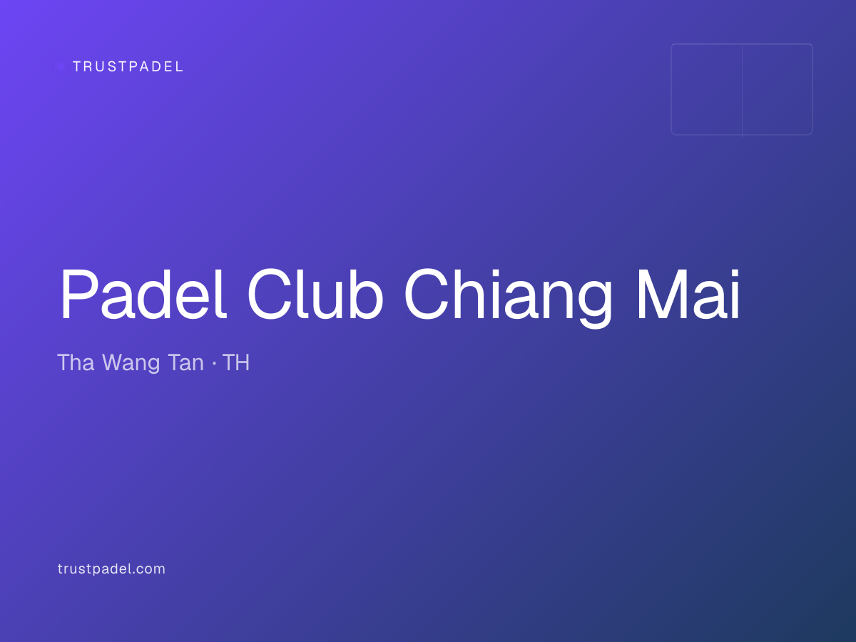 Padel Club Chiang Mai padel club