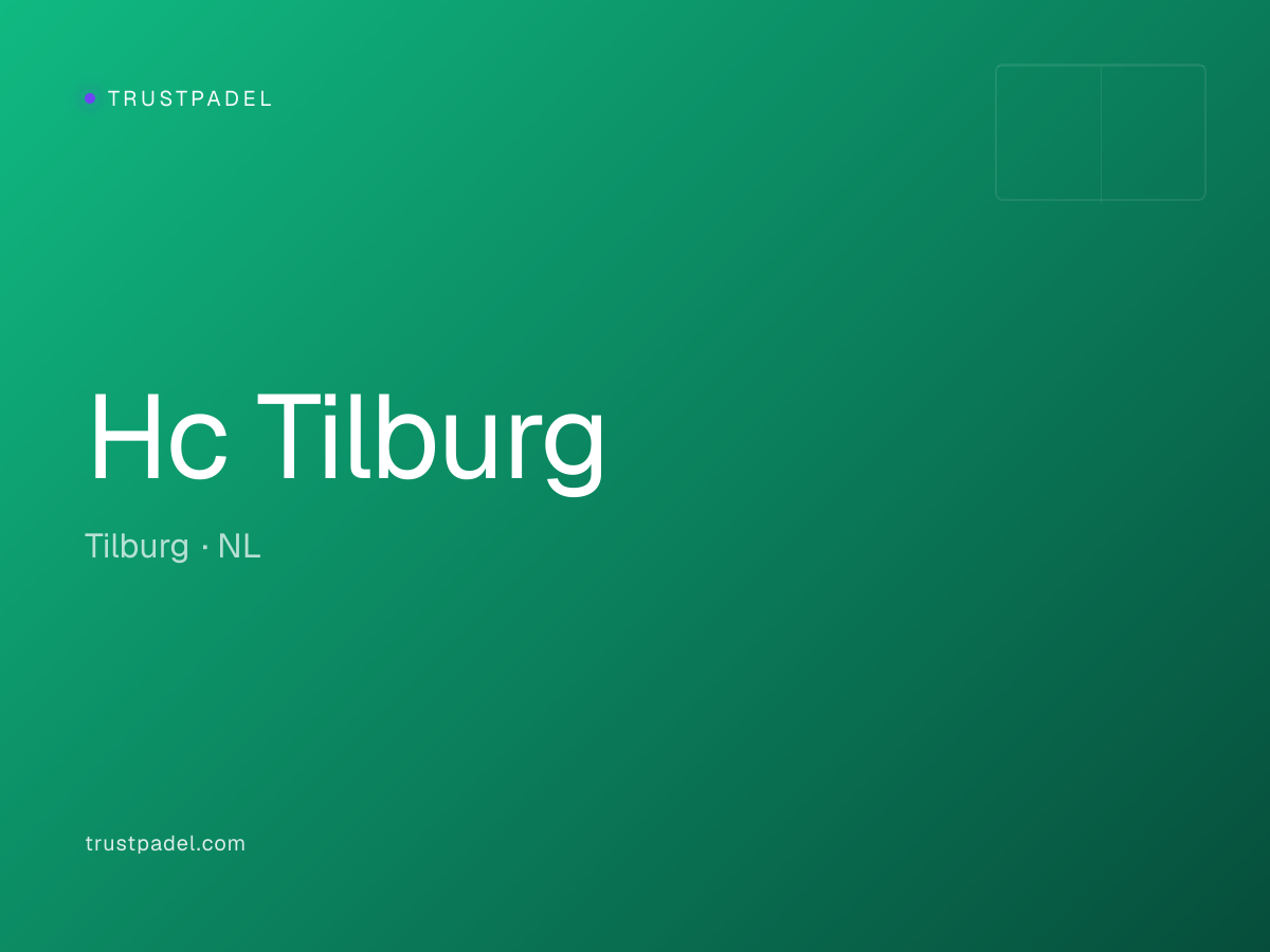 Hc Tilburg padel club