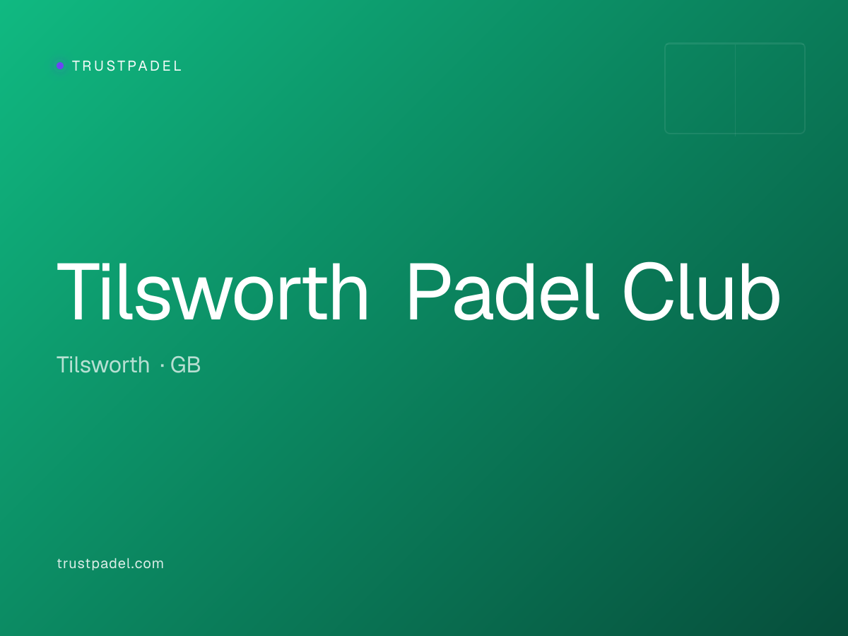 Tilsworth Padel Club padel club