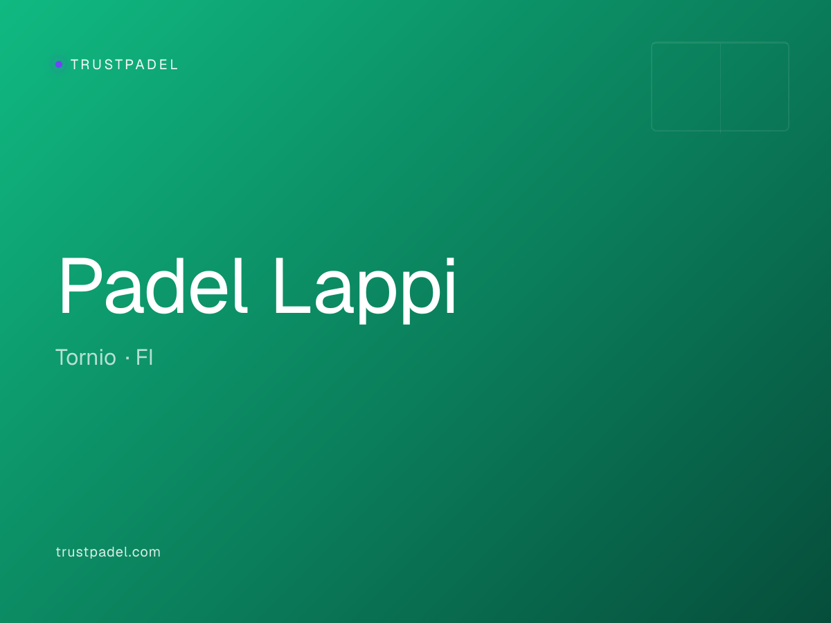 Padel Lappi padel club