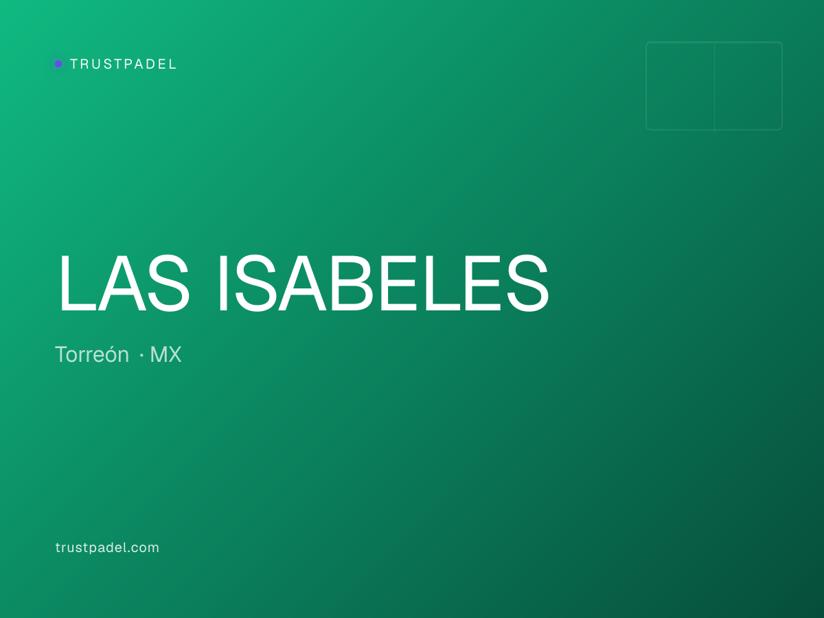 LAS ISABELES padel club