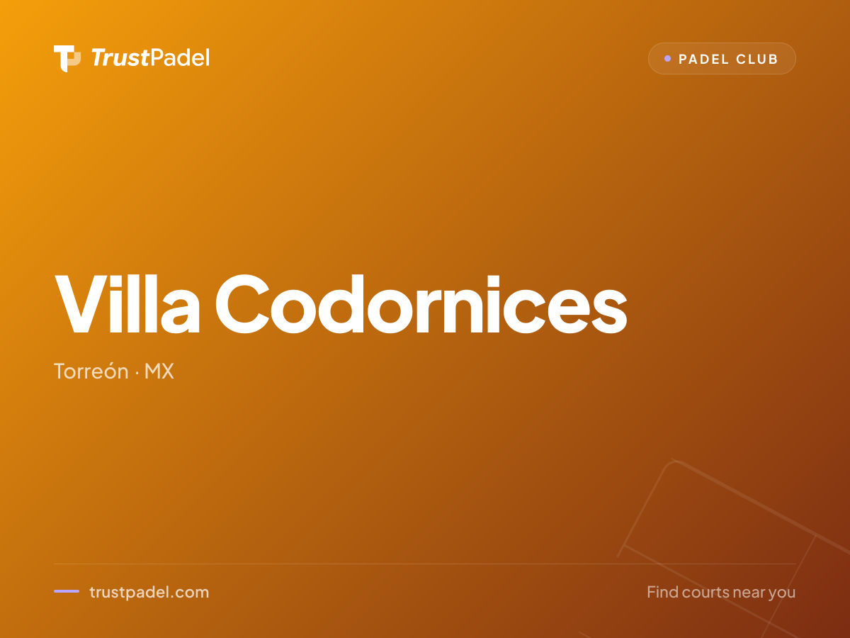 Villa Codornices padel club