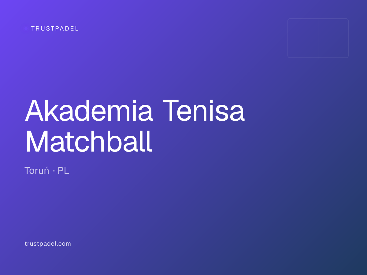 Akademia Tenisa Matchball padel club