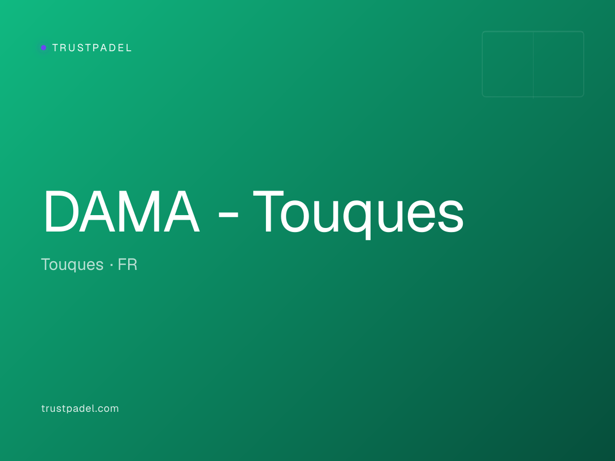 DAMA - Touques padel club