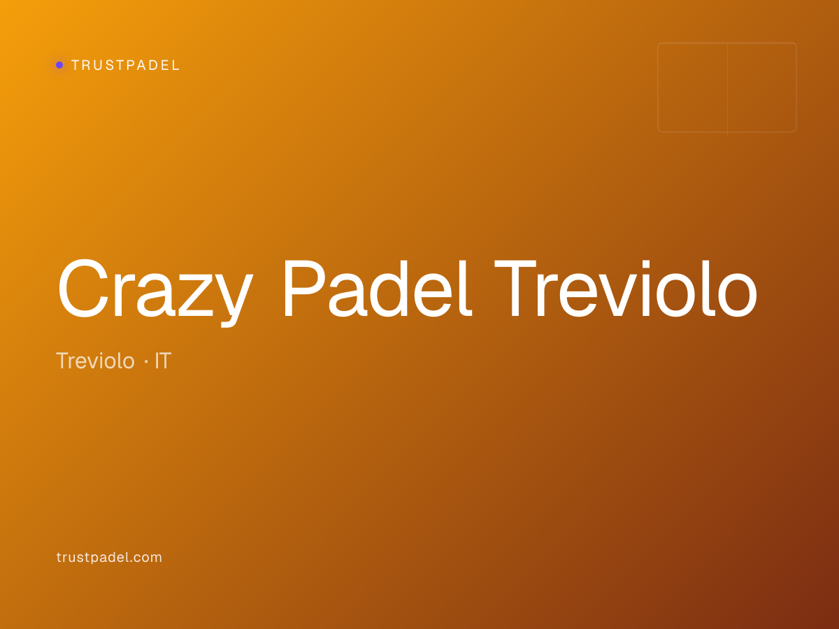 Crazy Padel Treviolo padel club