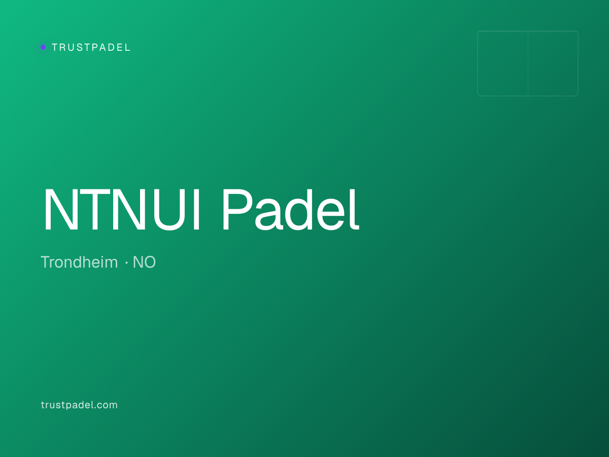 NTNUI Padel padel club