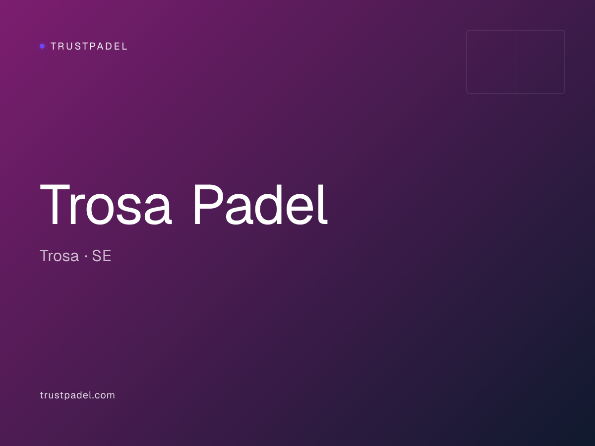 Trosa Padel padel club