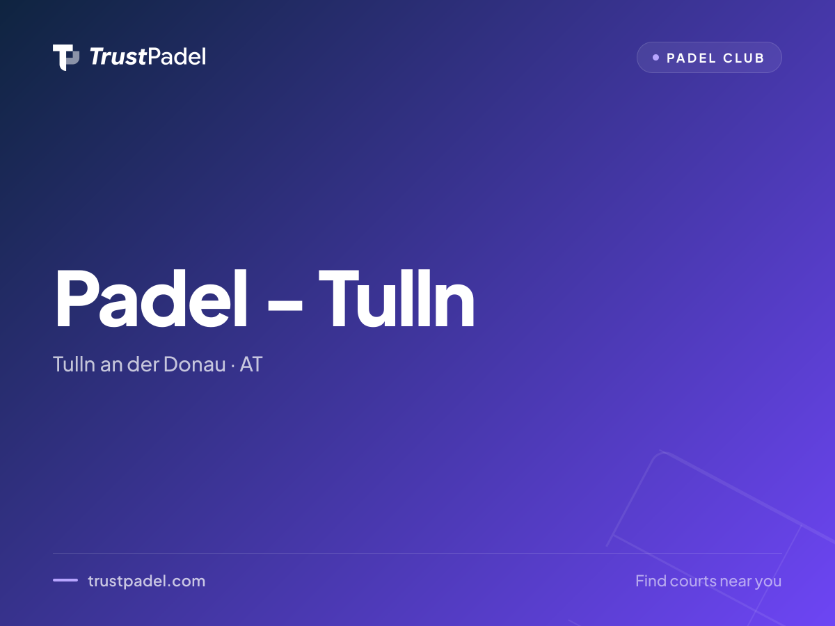 Padel - Tulln padel club