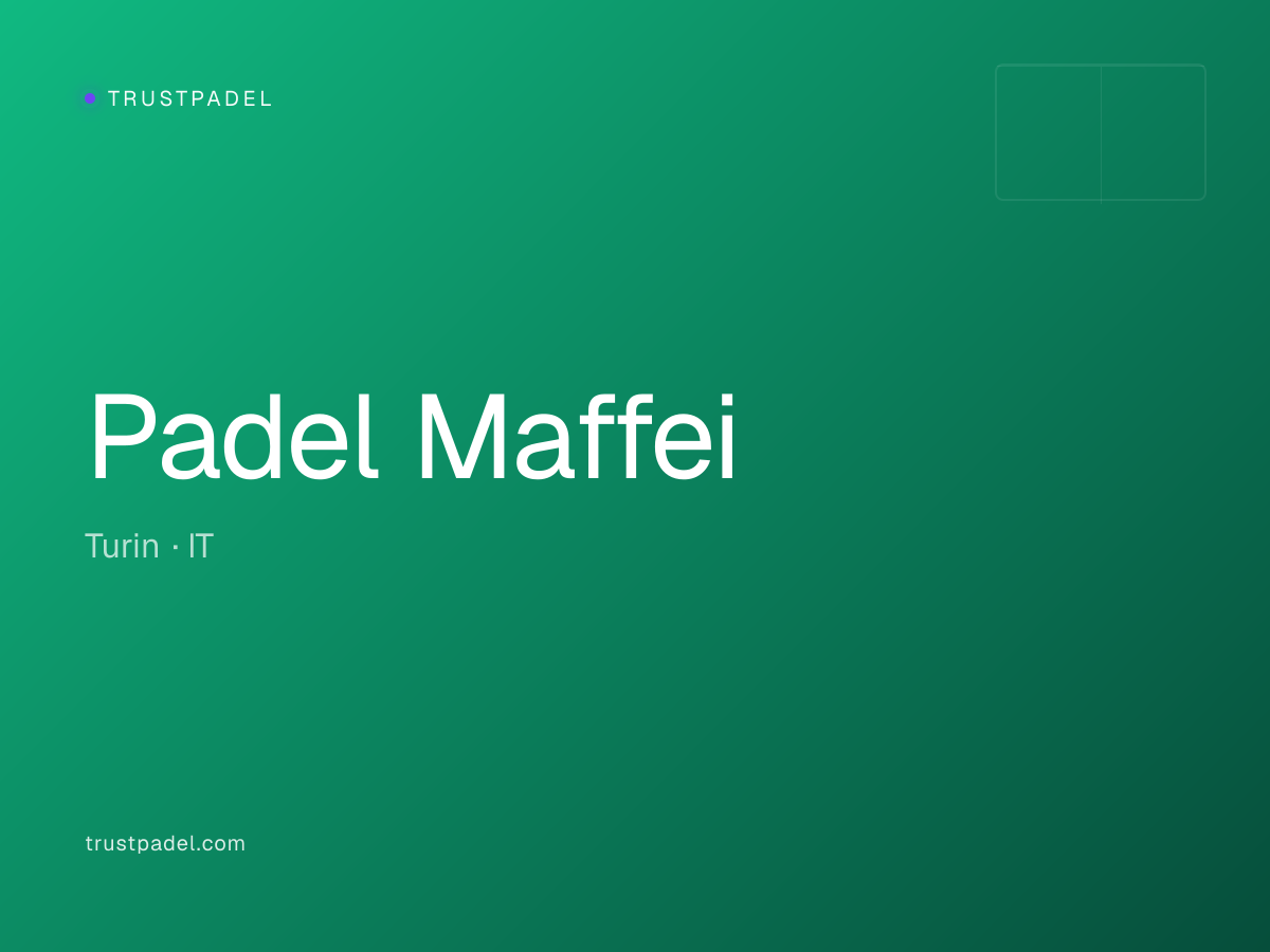 Padel Maffei padel club