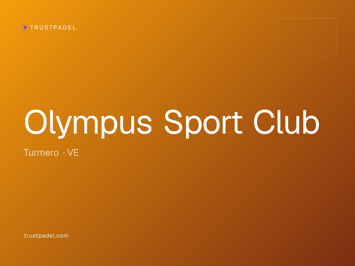 Olympus Sport Club padel club