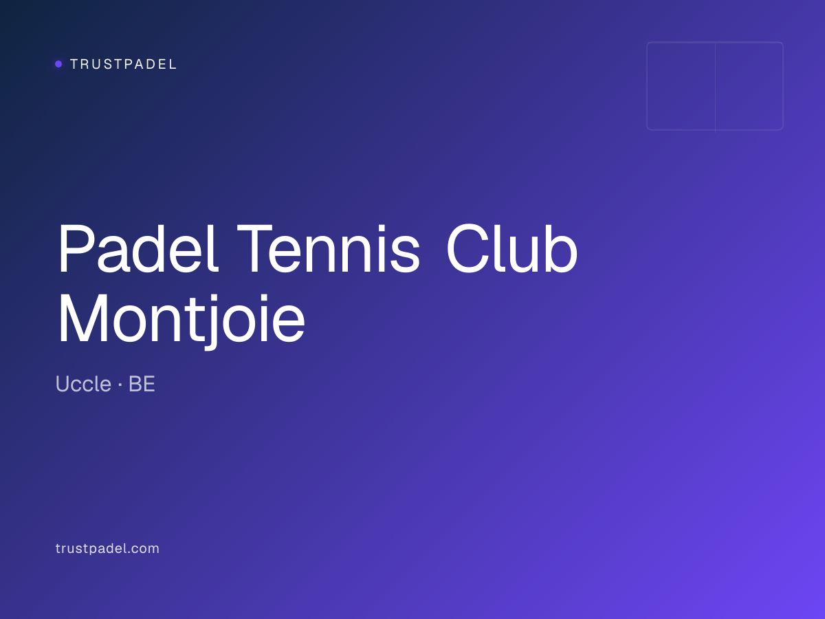 Padel Tennis Club Montjoie padel club