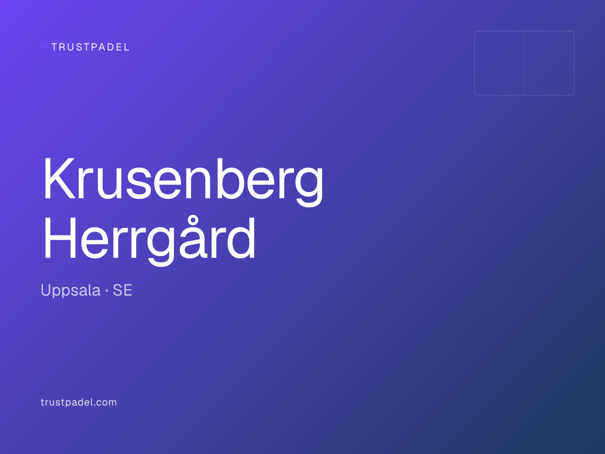 Krusenberg Herrgård padel club