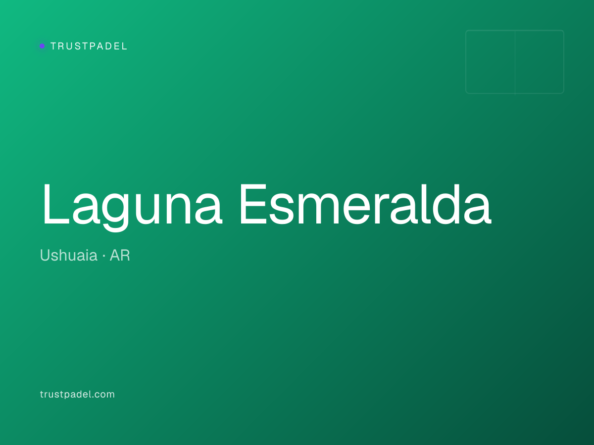 Laguna Esmeralda padel club