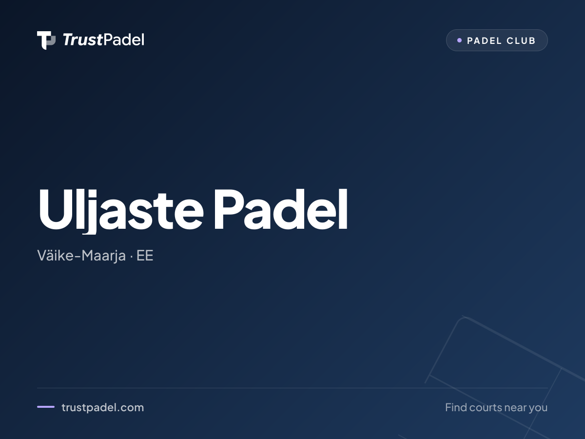 Uljaste Padel padel club