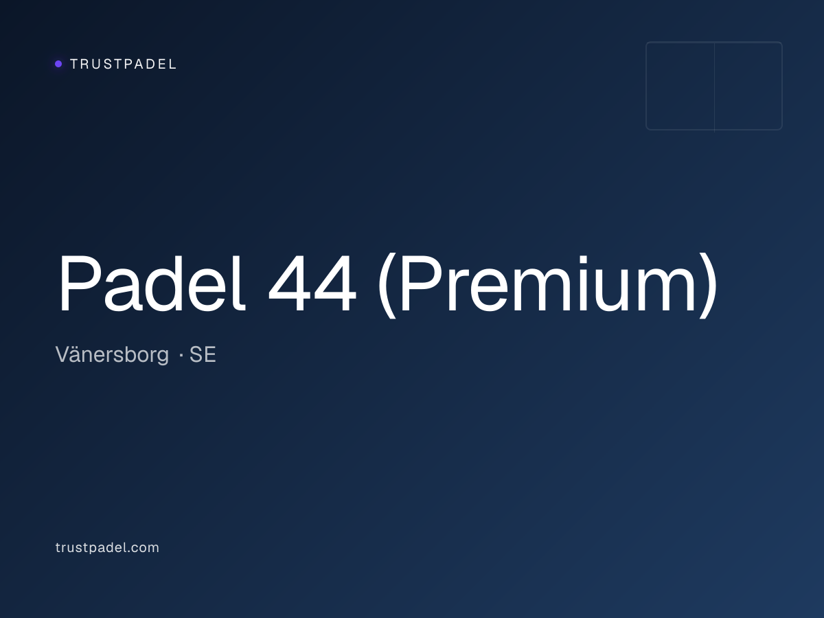 Padel 44 (Premium) padel club