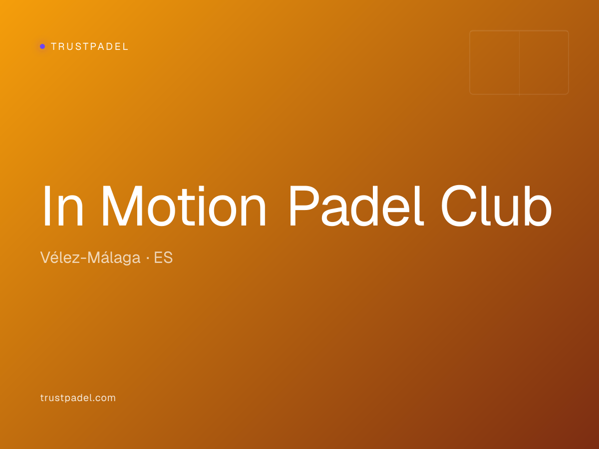 In Motion Padel Club padel club
