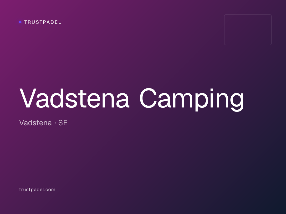 Vadstena Camping padel club