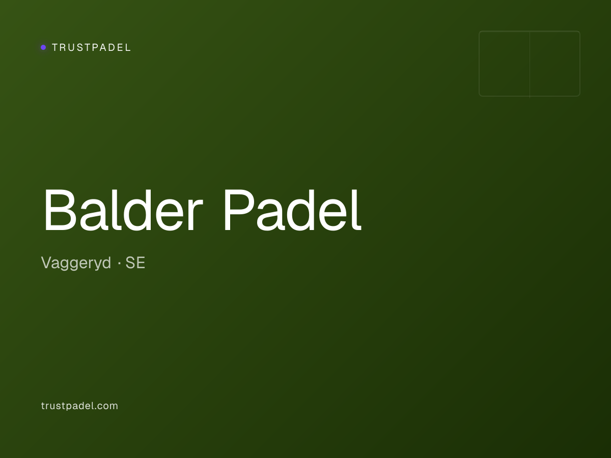 Balder Padel padel club