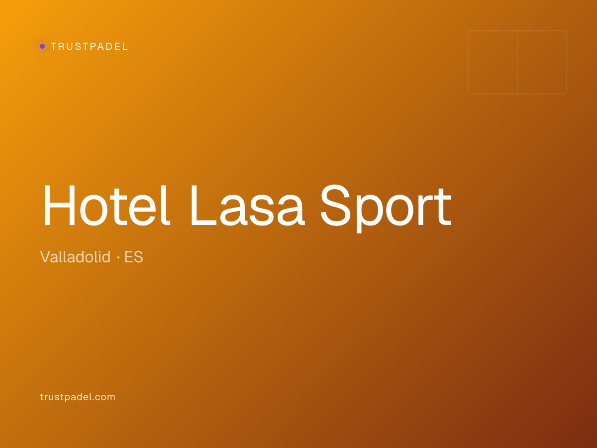 Hotel Lasa Sport padel club