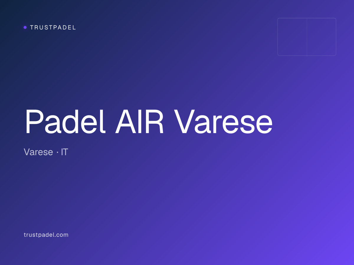 Padel AIR Varese padel club