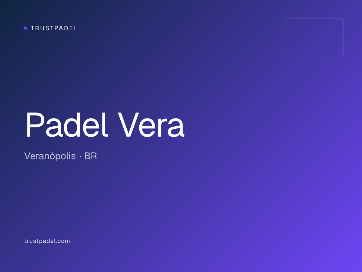 Padel Vera padel club