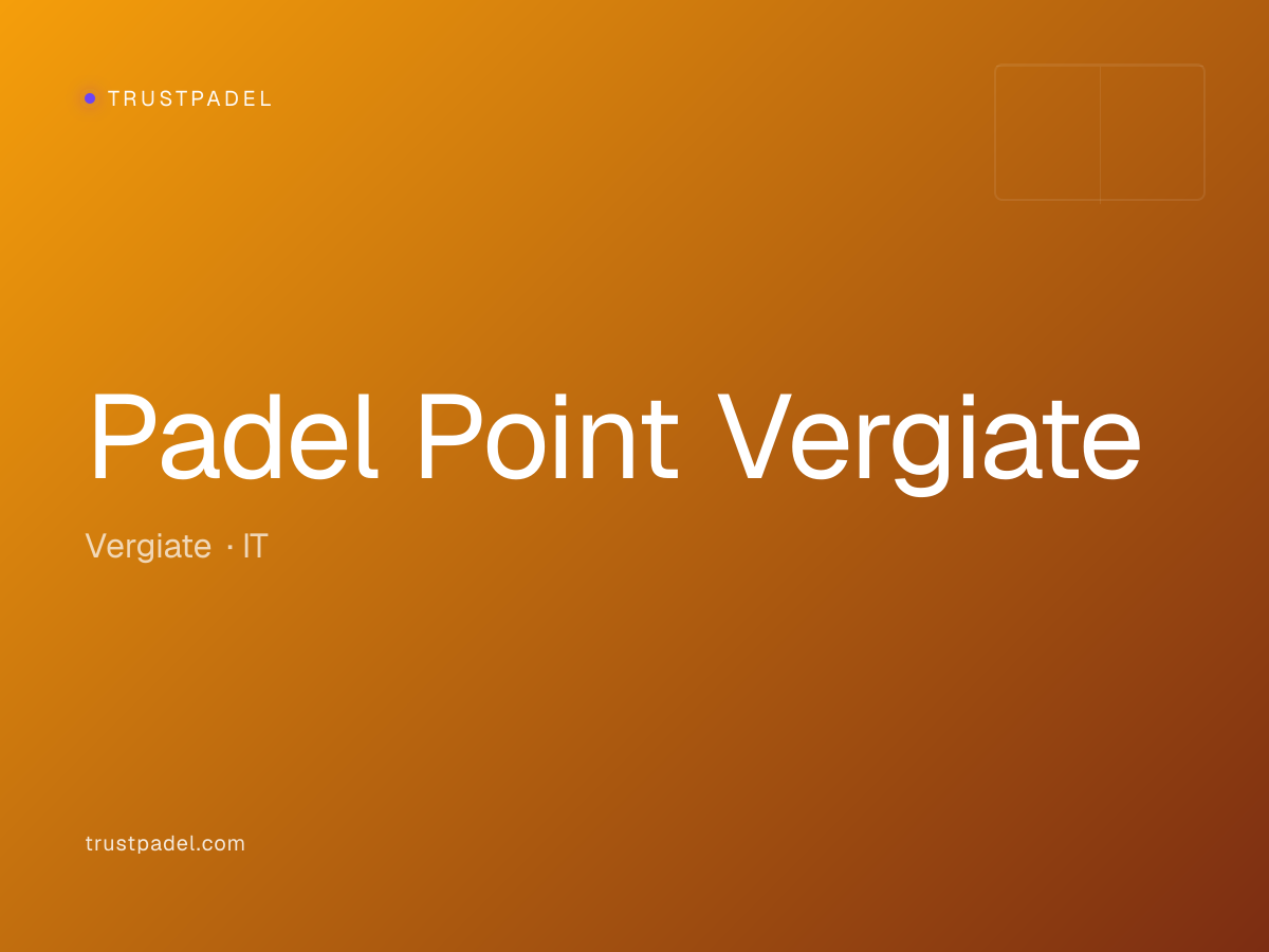 Padel Point Vergiate padel club