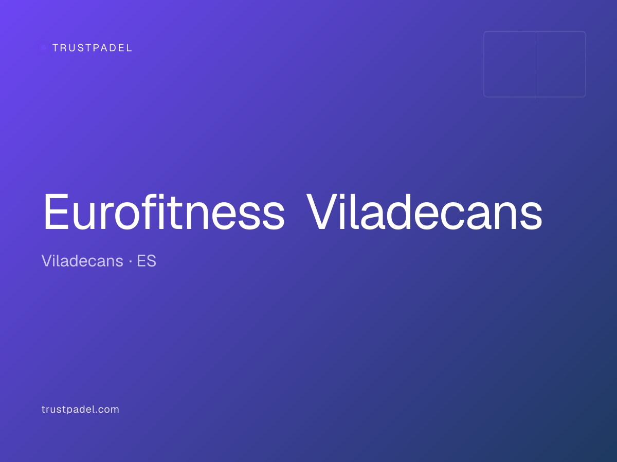 Eurofitness Viladecans padel club