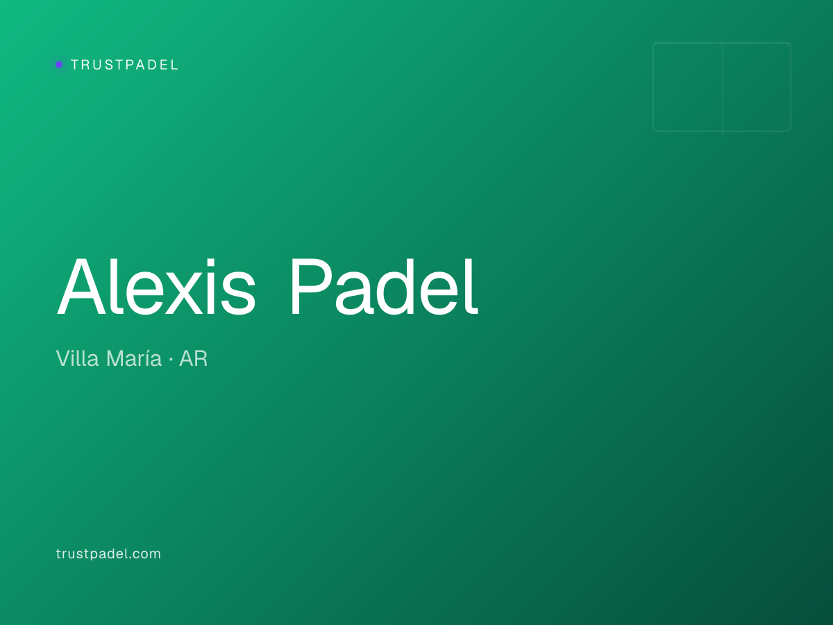 Alexis Padel padel club