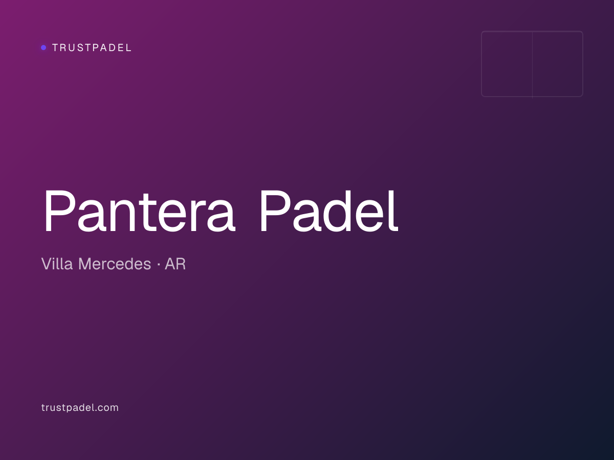 Pantera Padel padel club
