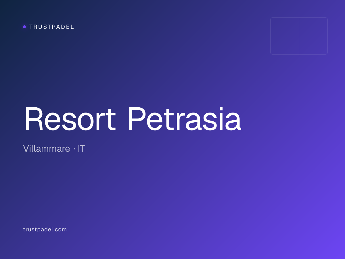 Resort Petrasia padel club