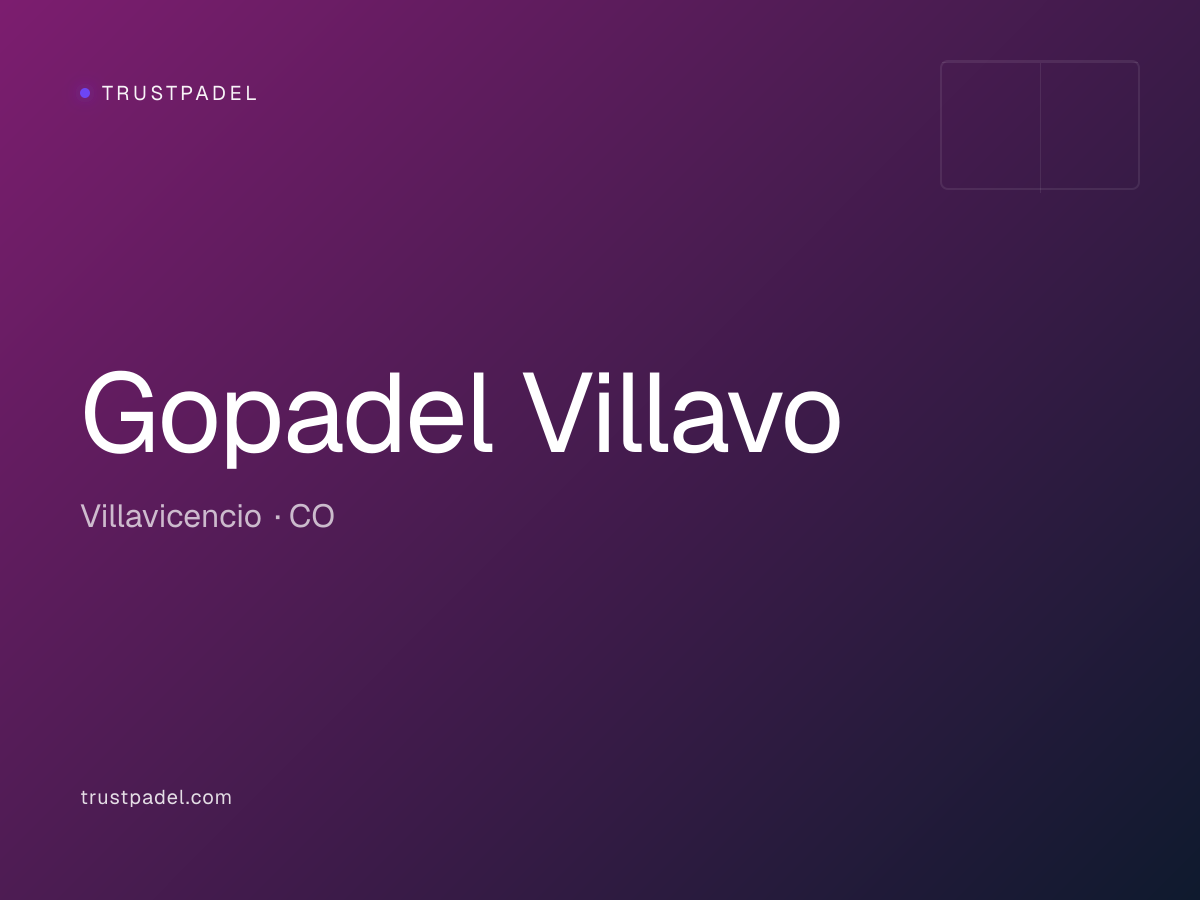 Gopadel Villavo padel club