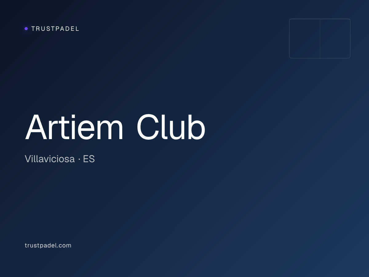 Artiem Club padel club