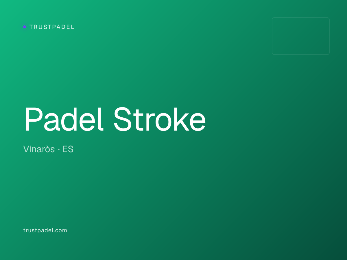 Padel Stroke padel club