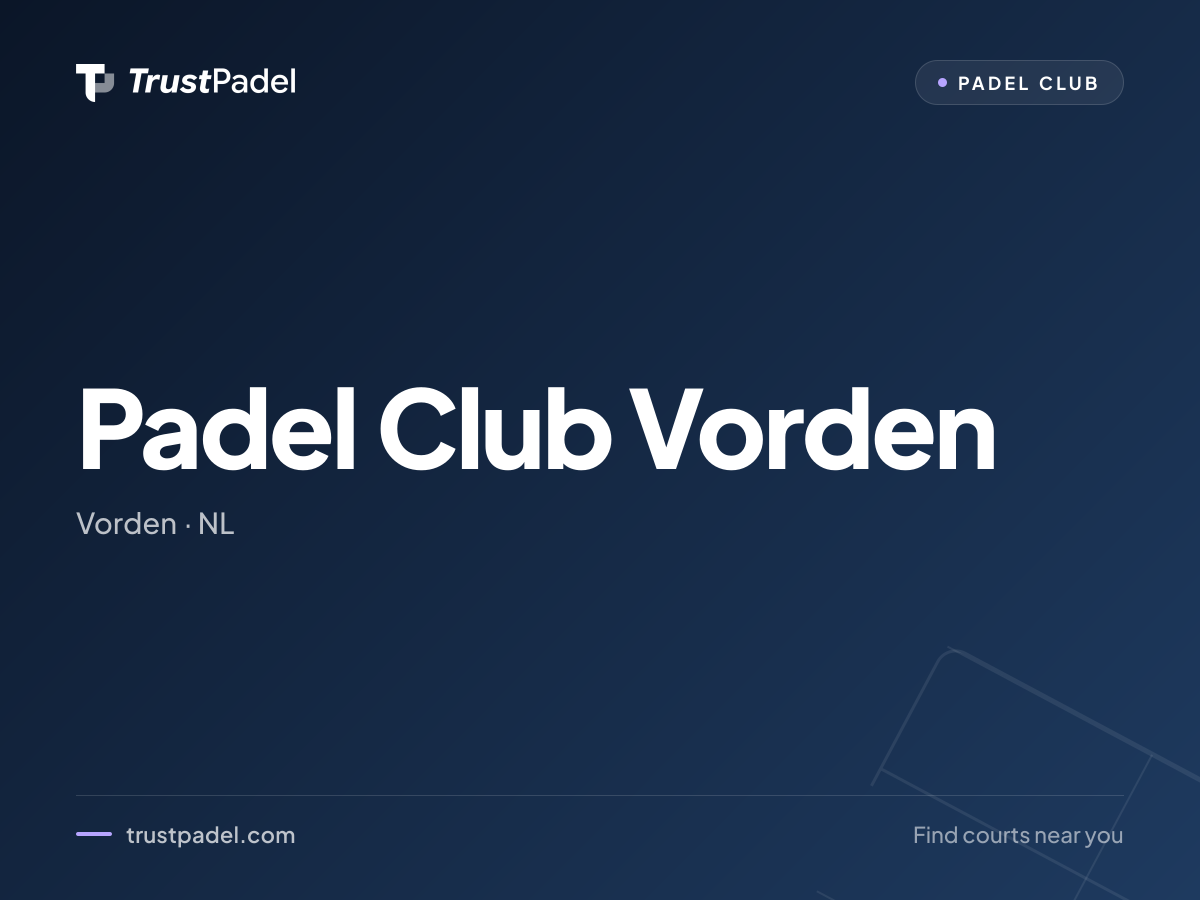 Padel Club Vorden padel club