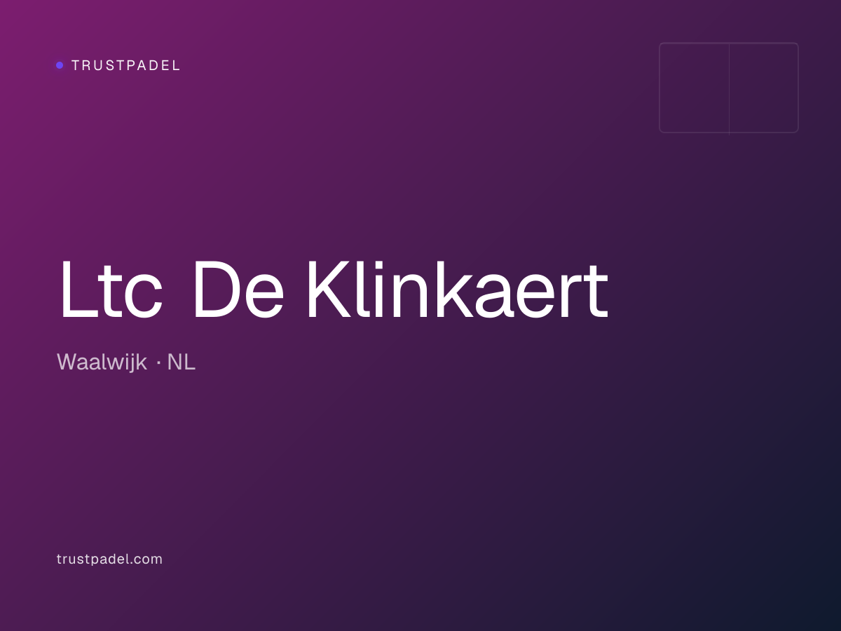 Ltc De Klinkaert padel club