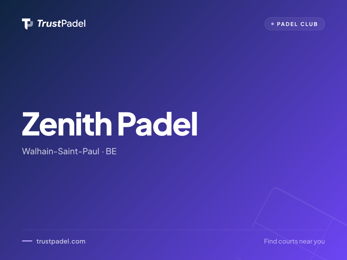 Zenith Padel padel club
