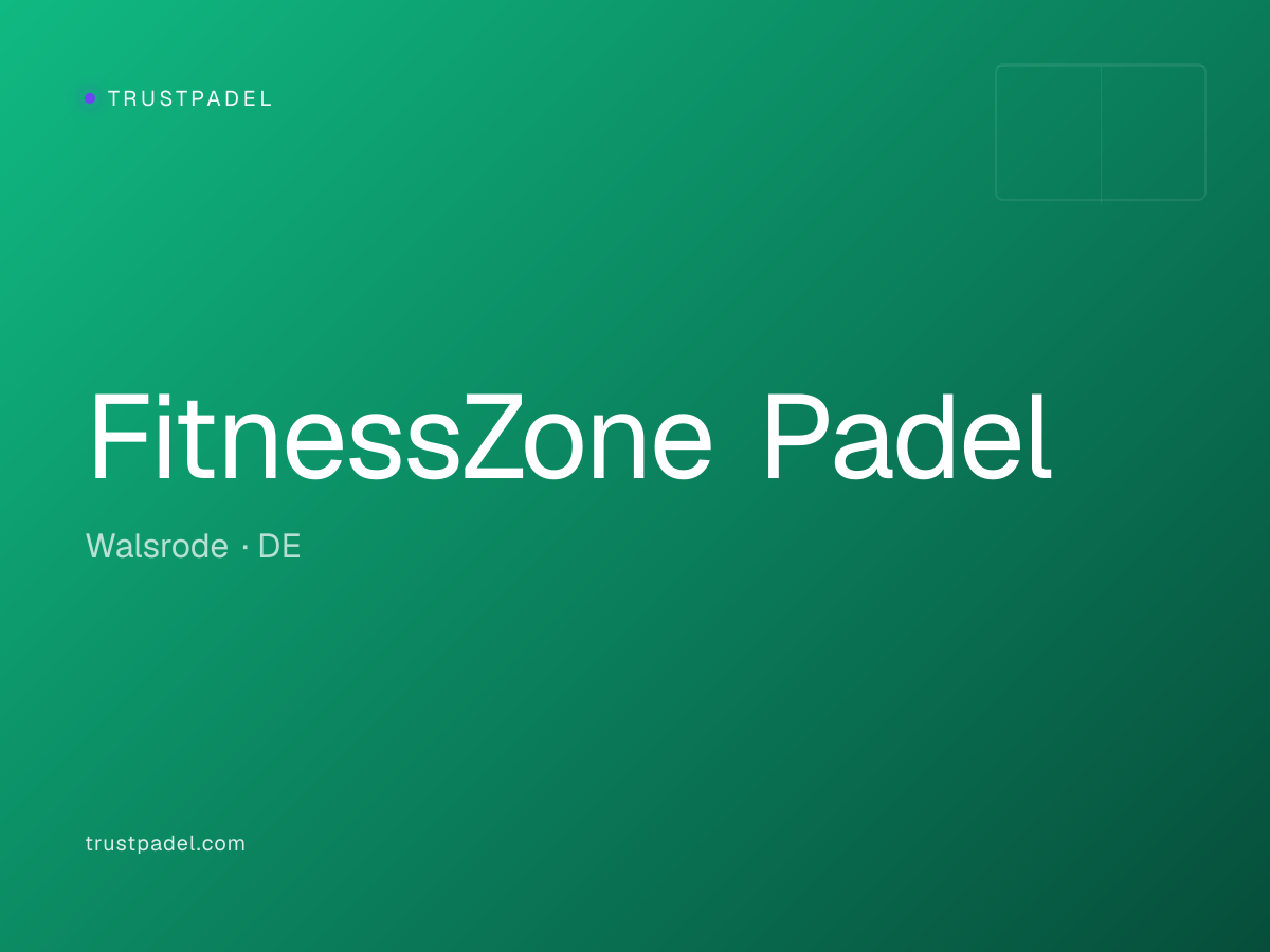 FitnessZone Padel padel club
