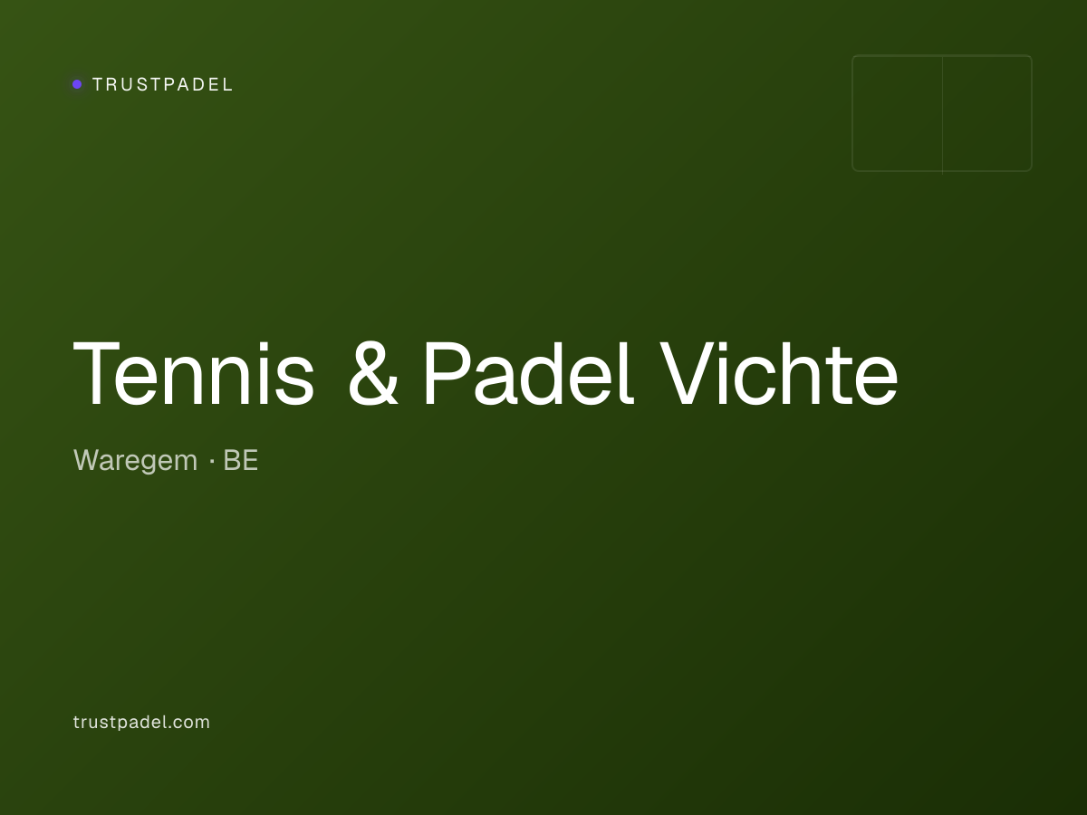 Tennis & Padel Vichte padel club