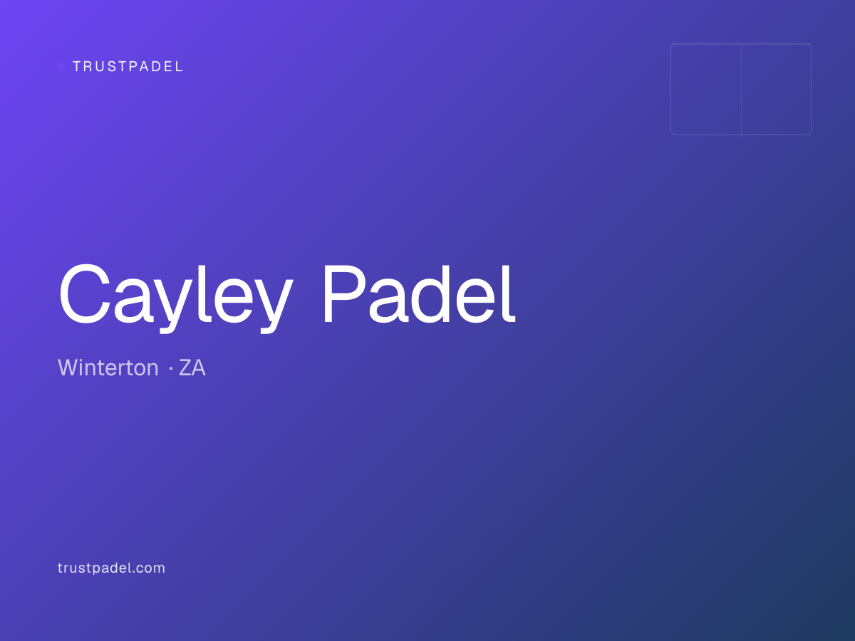 Cayley Padel padel club