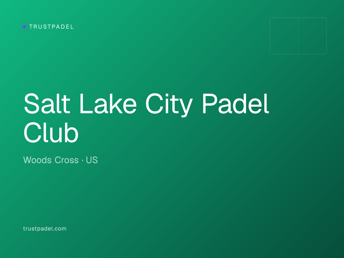 Salt Lake City Padel Club padel club