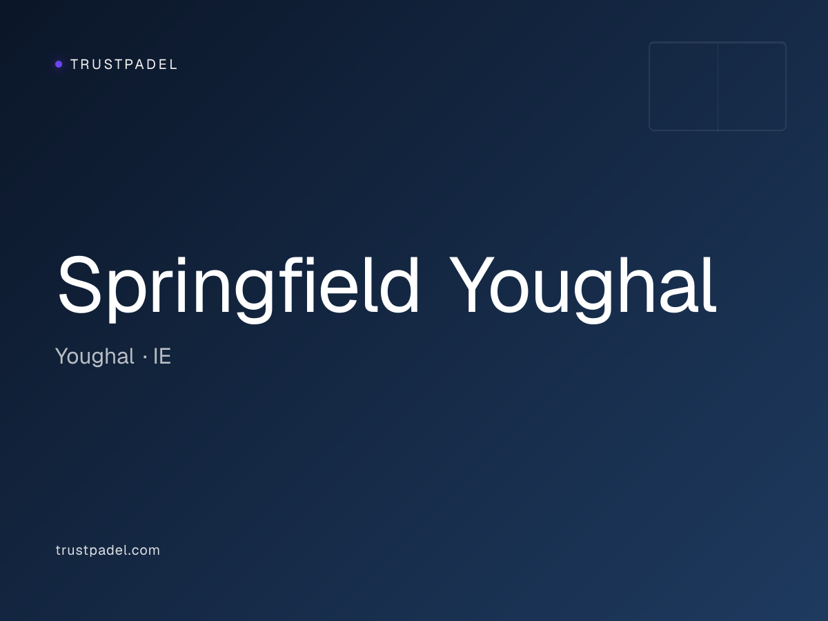 Springfield Youghal padel club