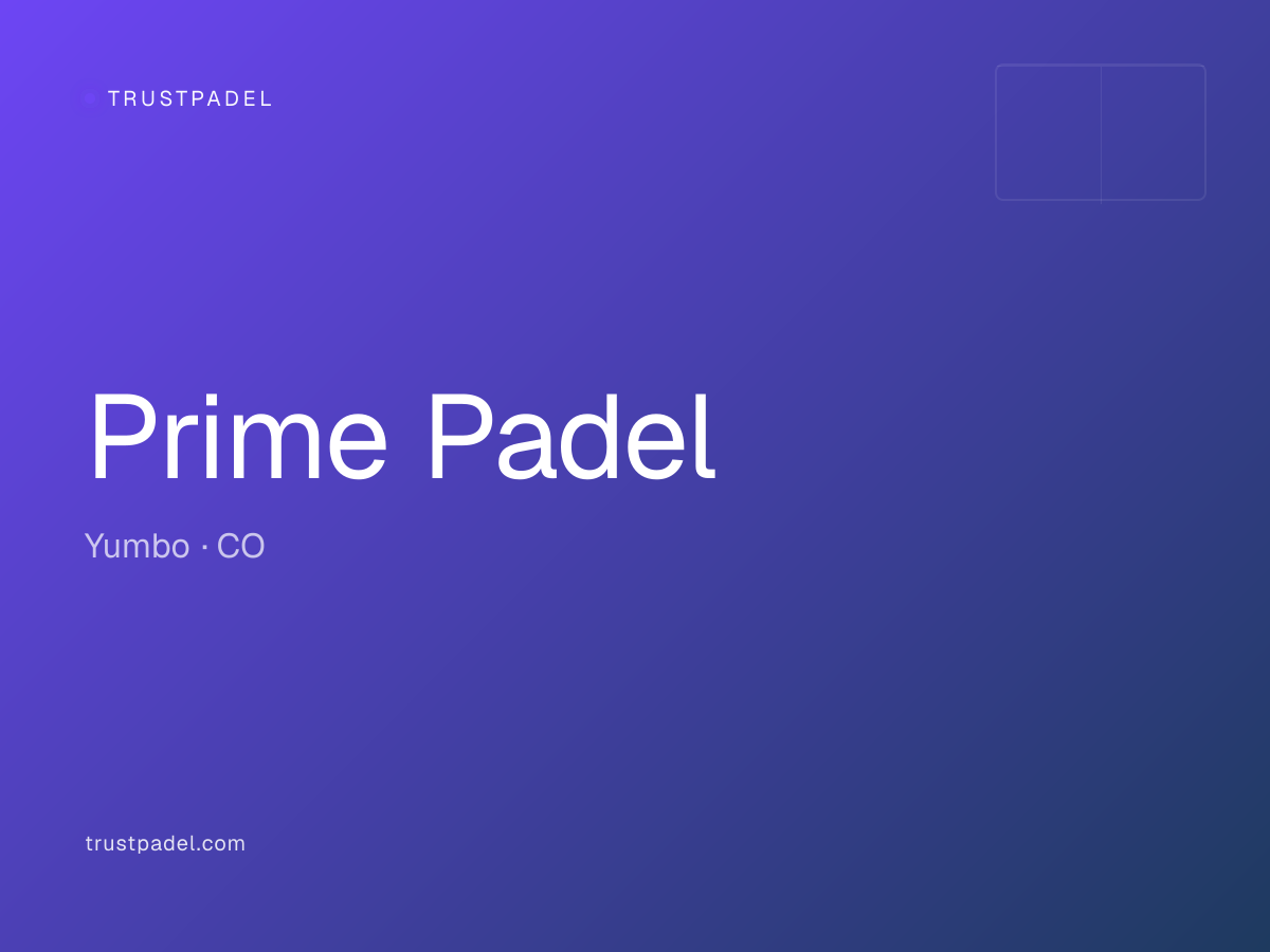 Prime Padel padel club