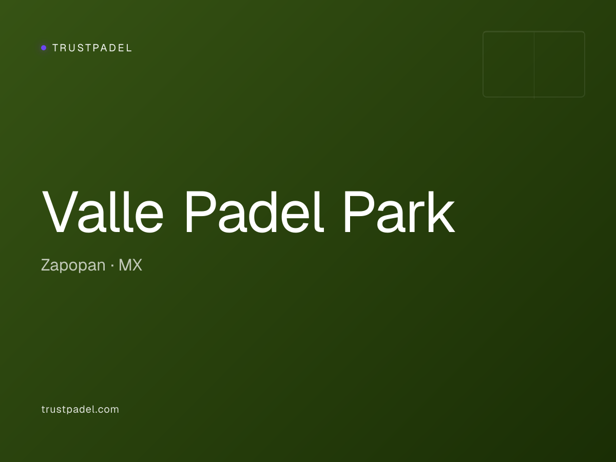 Valle Padel Park padel club