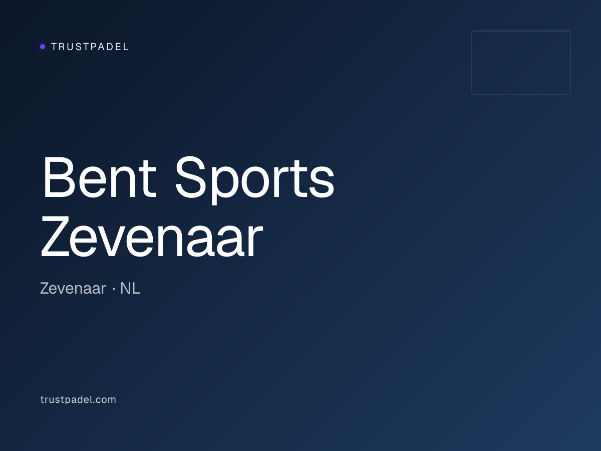 Bent Sports Zevenaar padel club