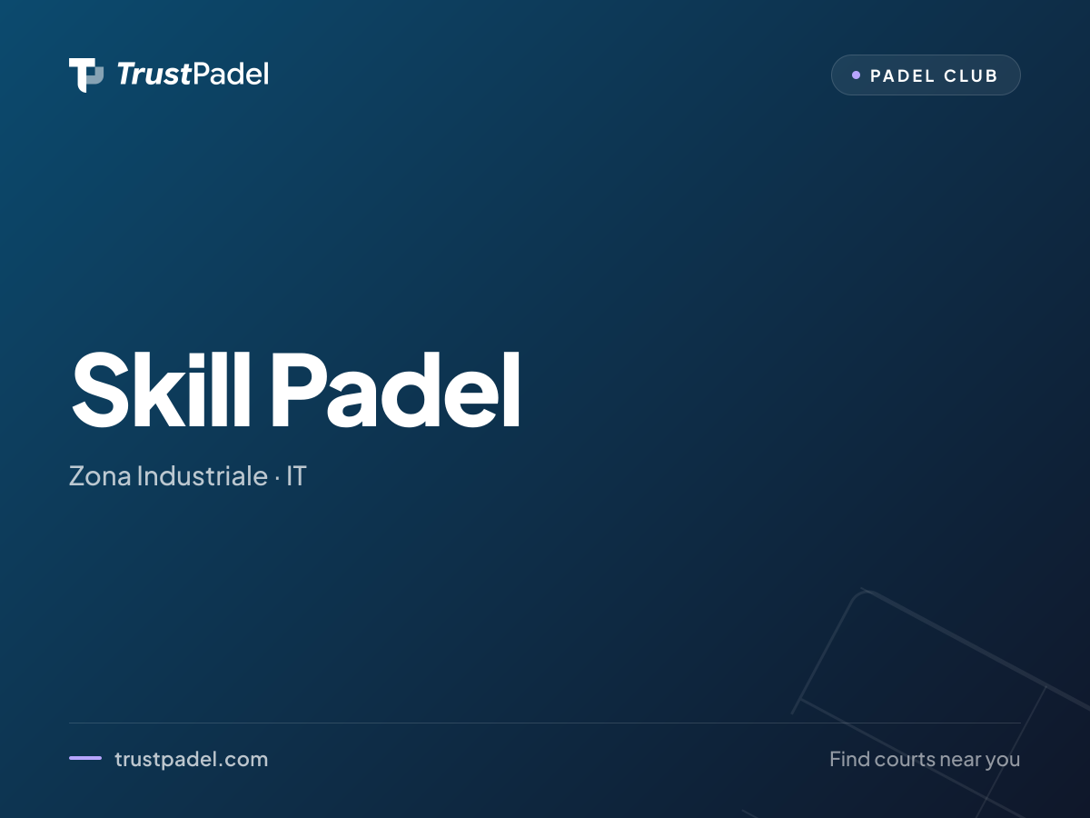 Skill Padel padel club