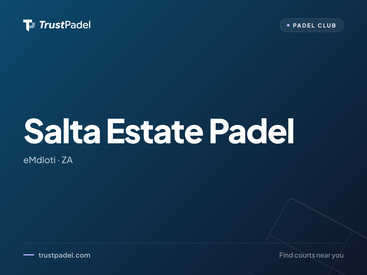Salta Estate Padel padel club